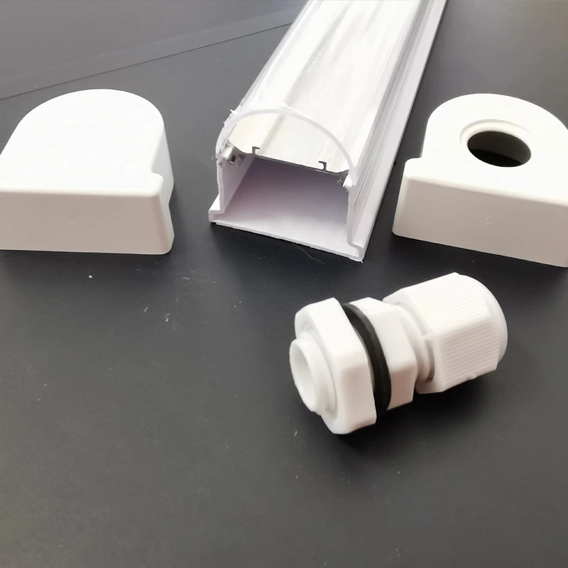 مزایای مسکن IP65 LED T8 یکپارچه برای مونتاژ تجاری